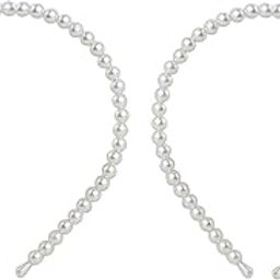 Pearl Beads Decoration Hair Band Headband for Girls and Women (Pack of 2)-21