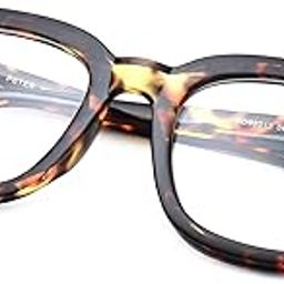 Peter Jones Oversized Computer Glasses for Men Women with Zero Power Blue Light Blocking Glare Lenses (SIZE LARGE) AAG98-image-30