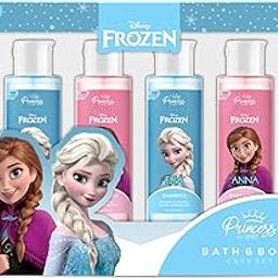 Disney Frozen Princess By RENEE Bath & Body Care Set For Pre-teen Girls, Includes Shampoo, Bodywash, Face Wash & Body Lotion, Refreshing, Gentle Formula, Infused With Nourishing ingredients Combo of 4-image-57