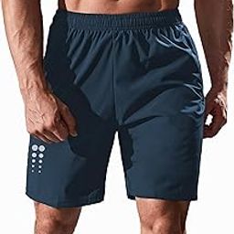 RGB Men’s Regular Fit Polyester Shorts - Quick Dry for Basketball, Badminton, Gym. Running, Sports 2LINE DOTS-picture-13