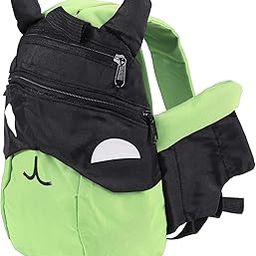 Kids Backpack, Cute Children School Bag Safe and Healthy Confidence for School for Children(Green)-image-55