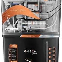 Aqua Omega Black Domestic Water Purifier (RO+ LED UV+ ORC COPPER+ HIGH TDS MEMBRANE+ TDS CONTROL) Best For Home/Office Purpose | 12 Stages | 20 LPH | 12 Liter Storage-image-35
