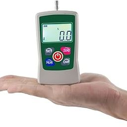 Skyking 500N Digital Force Gauge Push Pull Gauge Portable Force Meter with Units N/LB/Kg/Oz, Storage Case, Auto Backlit LCD, Auto Power-Off for Teaching School Lab Mechanical Physics (ZMF-500N)-image-2