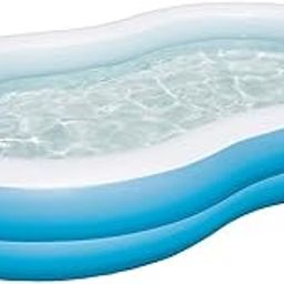 RAXOR Inflatable Swimming Pools for Family, Kids and Adults Outdoor Backyard Garden-Easy Set Spa Swimming Bath Tub (Printed 8 ft Tub)-30