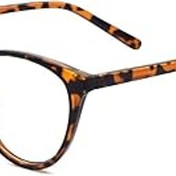 Peter Jones Cateye Blue Light Blocking Reading Glasses for Women | Computer Readers UV Protection lenses (AG130, SIZE MEDIUM)-image-33