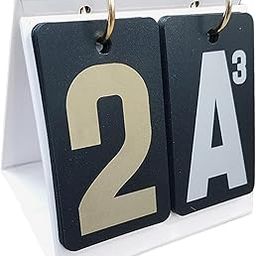 Flip Scoreboard Multipurpose Competition Supplies 2 Digits Sports Scoreboard | Other Sporting Goods-16
