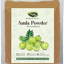 Thanjai Natural Fresh Amla Indian Gooseberry Powder For Hair Growth,Black Colour, Drinking And Eating (2),500 Grams-image-76