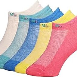 unisex athletic ankle length Show Socks for men and women,3 Pairs, Multicolor low cut anti skid running yoga sport cushioned socks,Pack of 3-image-76