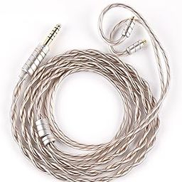 NICEHCK MixDNA Earphone Re-Cable Upgrade Cable, MMCX 4.4mm, 6N Silver Plated Copper + 6N Oxygen-Free Copper OFC Mix, Replacement Cable, Ear Monony, Sound Quality Improvement, Personality Parts,-image-98