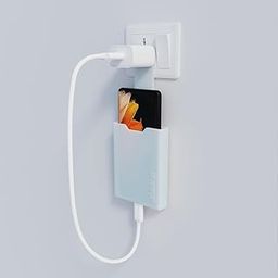 Jinka Mobile Holder/Mobile Stand for Holding Your Phone While Charging, Suitable for All Android Phones. Virgin Silicone Rubber. White Color. Not Suitable for Loose Sockets (for Android Phones)-picture-11