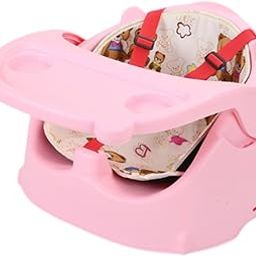 SAZ DEKOR Booster Seat Portable Baby Feeding Seat Chair Baby Feeding Booster for Chair Pink|High Chairs-image-46