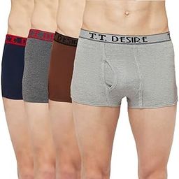 Mens Desire Fashion Top Elastic Trunk Pack of 4-28