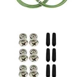CALANDIS Replacement Jump Rope Cord Speed Rope Cable & Screws Cap Collar Ends Green | Jump Ropes-picture-19