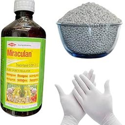 Miraculan for plant growth regulator 250ml+ Dap 200gm WITH GLOVES-image-58