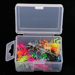 CALANDIS™ 20pcs Artificial Stonefly Nymph Rubber Fishing Lures Insect Baits with Multi Legs 3.5cm | Soft polys | Baits, Lures & Flies-image-51