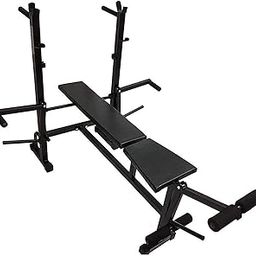 BEACON INTERNATIONAL 8 in 1 Bench, Fitness Bench, Gym Bench, Multipurpose Bench, Adjustable Bench for Home Gym, Adjustable Weight Bench, Incline, Black Home Gym Station (8 in 1 Bench)-26