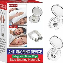 BOGOTA Anti Snoring Device for Men and Women | Snore Free Nose Clip | Silicone Magnetic Nose Clip | Soft Silicon Nose Clip | Anti Snoring Magnet Clip | Anti Snoring Device Set of 2-picture-11