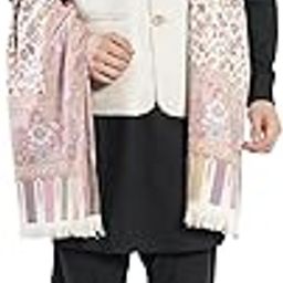 Men Kashmiri Paisley Design Kani Shawl, Jacquard Shawls, Stoles, Wraps for Winter-image-45