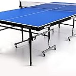 Gymnco Regular (Laminated Top 25 mm) (Free TT Table Cover + 2 TT Racket & 1 Balls) Table | Tennis Table with Wheel-picture-25