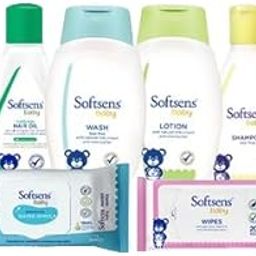 Softsens Baby Gentle Skin Care Starter Kit | Baby Sensitive Skin Essentials Kit | Baby Care Products-image-21