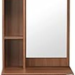 Nilkamal Rova Dresser Table with Miror and Drawer |Open Shelf |Knock Down |Walnut-picture-17