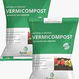 Vermicompost Fertilizer 10 Kg | Organic Soil Enricher for Healthy Plants, Gardens, and Lawns-29