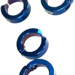 Nawani 2 Pair Mens Jewellery Mettalic Hoop Studs Earring/Earring for Men/Boys/Boyfriend.-image-97