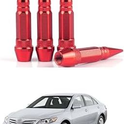 LOVMOTO 4PC Spiked Aluminum Valve Stem Caps, Heavy Duty Tire Caps Dust-Proof Air-Proof Valve Stem Covers for Cars SUVs Trucks Motorcycles Bicycles Comfortable with Ca-mry-image-63