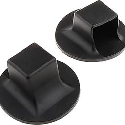 MERISHOPP 2Pcs End Cover Gym Fitness Equipment Tube Cap for Living Room Dorm Household Type F-image-27