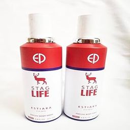 ESTIARA STAG LIFE PERFUME BODY SPRAY FOR MEN - 200 ML - PACK OF 2-image-20