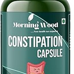 MORNING WOOD Constipation Capsule 800 MG Constipation Relief Medicine Helps in Relief from Bloating Gas & Acidity 60 Capsules-15
