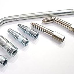 Mass Pro 7-Piece Multi-Purpose Grease Couplers, Nozzles, Fittings, and Lubrication Kit – Heavy-Duty Hose and Standard Coupler for Grease Gun Accessory Set-image-30