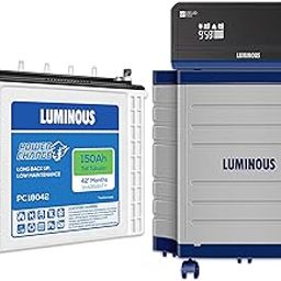 Luminous Inverter & Battery Combo with Trolley for Home, Office & Shops(Zelio+ 1100 Pure Sine Wave Inverter, Power Charge PC 18042 150Ah Tall Tubular Battery & Trolley)-13