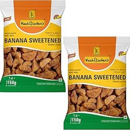 Kozhikodens Jaggery Coated Banana Chips | Traditional Kerala Snack | Sweet & Crunchy | No Added Preservatives,300g-image-46