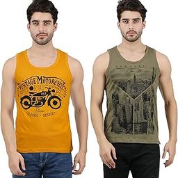 Men's Regular Fit Vest (Pack of 2)-19