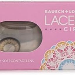 Bausch & Lomb Lacelle Circle Color Contact Lens - (Brown) | with Power | Monthly Disposable | Spherical | Hydrogel Material | (-3.5, Pack of 1)-image-2