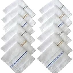 Handkerchiefs for Men & Women | Soft, Absorbent & Reusable 6pc color rumal.fjieriew-image-68