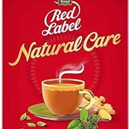 Red Label Brooke Bond Natural Care Tea, With 5 Ayurvedic Ingredients, Ginger, Leaf, 100 Gram-image-112