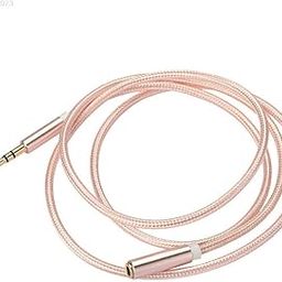 59BD Tablets Rose Gold Earphone Extension Cable 3.5mm PC MP3 Players-image-60