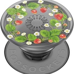 PopSockets Plant-Based Phone Grip with Expanding Kickstand, PopSockets for Phone - Strawberry Picking-picture-11