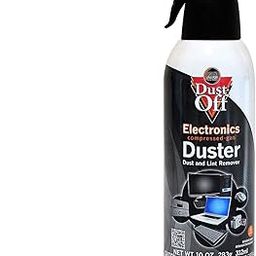 Disposable Compressed Gas Duster, 10 oz Cans, 2 Pack-image-45