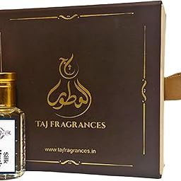 Taj Fragrances Silk Musk Luxury Attar For Men & Women Long Lasting & Free Sample (Silk Musk 6ML)-image-46