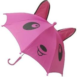 VB Boutique Kids Cat Design Umbrella, 12 inch, Yellow, for Children Under 2.5 Years-image-2