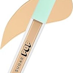 SUGAR POP Full Coverage Cream Concealer with Vitamin E | For Medium To Dusky Skin Tone | Waterproof | Easy To Blend | Rich Matte Finish | 4ml - 03 Peanut-28