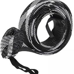CALANDIS™ 3xFishing Rod Sleeve Sock Pole Glove Protector Cover w/Lanyard Black White | Other Fishing Equipment | Fishing Equipment | Fishing-image-7