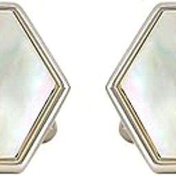 Natural Mother of Pearl Stone (Semi-precious) Cufflinks for Men-image-75