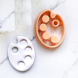 Polymer Clay Earing Cutters, Pallette Cutters, Summer Theme, Set of 2 pcs, Clay Earing Making Tools, DIY Tools. [Size:35 MM ]-image-85