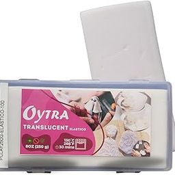 Oytra Oven-Bake Polymer Clay : Elastico Series 57g / 2OZ Translucent Flexible Clay for Jewelry, Keychain Making-26