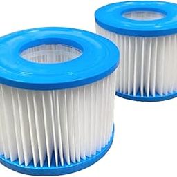 FanceSwim Filter Cartridge VI Size for Inflatable Hot Tub and Spa Models-2 Pack…-picture-25