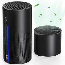 Air Purifier with Humidifier Combined, 2-in-1 Afloia HEPA H13 3-Stage Filters for Bedroom, Pets, Hair Smoker Smells, Evaporative Humidifier, Auto Shut-Off, Cleaner-image-56